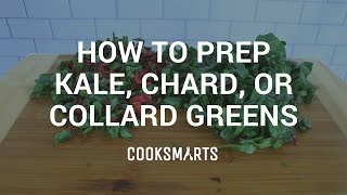 How to Prep Chard by @cooksmarts