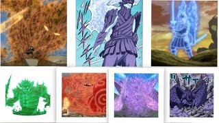 Susanoo (須佐能乎) - All Forms and Weaponry