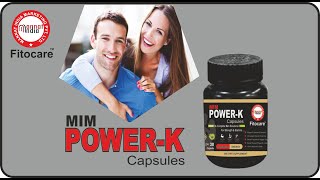 Complete Details Power-K Capsule Product By Dr Kaushal Mannat India Marketing