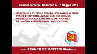 Elezioni Amministrative Casarano - Vota Comunista