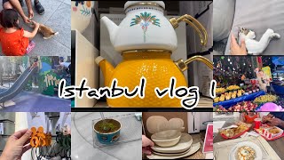 TATIL BASLASIN 😍 ISTANBUL VLOG 🇹🇷 HILLTOWN AVM GITIK 🥤HAYAT BURDA