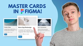Build a Professional Card Component in Figma from SCRATCH!