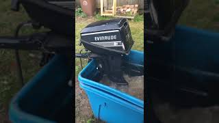 Evinrude 8hp 2 stroke outboard engine