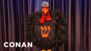 The Thanksgiving Turkey Dreidel | CONAN on TBS