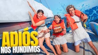 NUESTRO BARCO SE ESTÁ HUNDIENDO EN MEDIO DEL OCÉANO | LOS POLINESIOS VLOGS