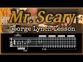 George Lynch Guitar Lesson | Mr. Scary Riffs | Guitar Archives