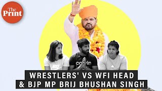 Wrestlers continue protest at Jantar Mantar, WFI Chief Brij Bhushan Singh claims conspiracy