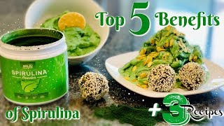 Top 5 Benefits of Spirulina Powder