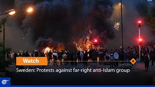Sweden: Protests against far-right anti-Islam group