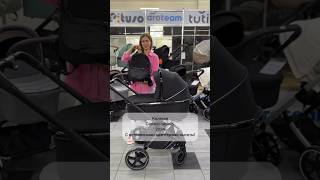 Стильная Carrello Ultimo Black Chrome 2024✅#коляска #магазинколясок #baby