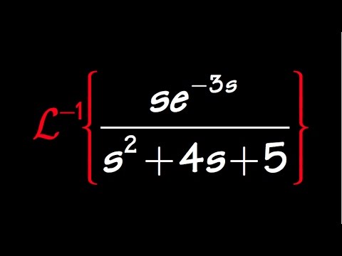 Inverse Laplace Transform With Unit Step Function Sect7 6 15 Video