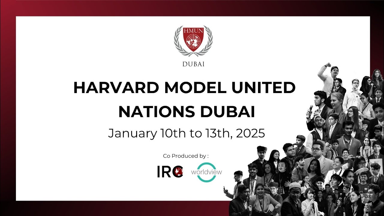 Harvard Model United Nations Dubai 2025 Youtube