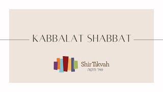 Kabbalat Shabbat: December 27, 2024