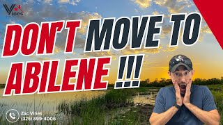 5 Reasons NOT to Move to Abilene, Tx!!