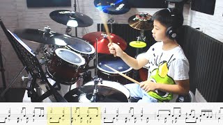 LiSA - 紅蓮華 Drum Cover｜動態鼓譜