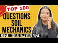 Top 100 Questions of SOIL MECHANICS !!