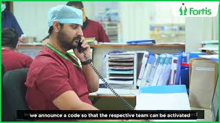 Emergency care at Fortis Hospital, Noida