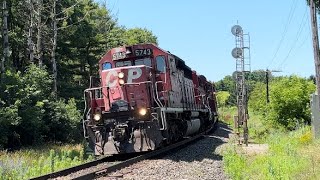 CPKC 2-H88 with SD40-2 (CP5743) Leading! Wolverton Ontario Canada July 1, 2024