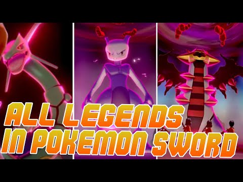 ALL 39 Legendary Pokemon You Can Catch In Dynamax Adventures In Pokemon ...