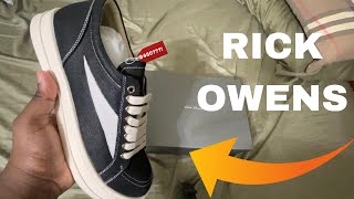 (SAFE \u0026 AFFORDABLE) RICK OWENS VINTAGE LOWTOP SNEAKER (RICK OWEN VANS) (copshoe.ru)