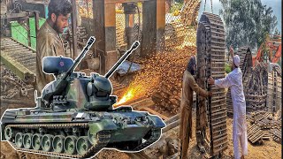 Amazing process of Making Tank T 72 Chain Repairing || Amazing working | local workshop