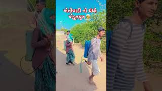 ખેતીવાડી નો ધંધો ખેડૂતપુત્ર👳 #viralvideo #ખેતી #trending #ખેડૂત #વાડી #ખેડૂતો #farming