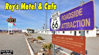 Experience Old Route 66 at Roy's Motel \u0026 Cafe in Amboy California!