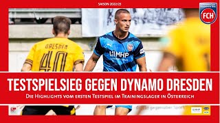 1:0-Testspielsieg gegen Dynamo Dresden