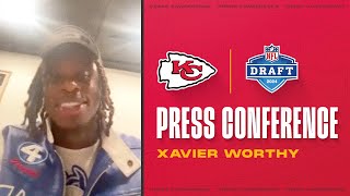 Xavier Worthy Introduction Press Conference | 2024 NFL Draft
