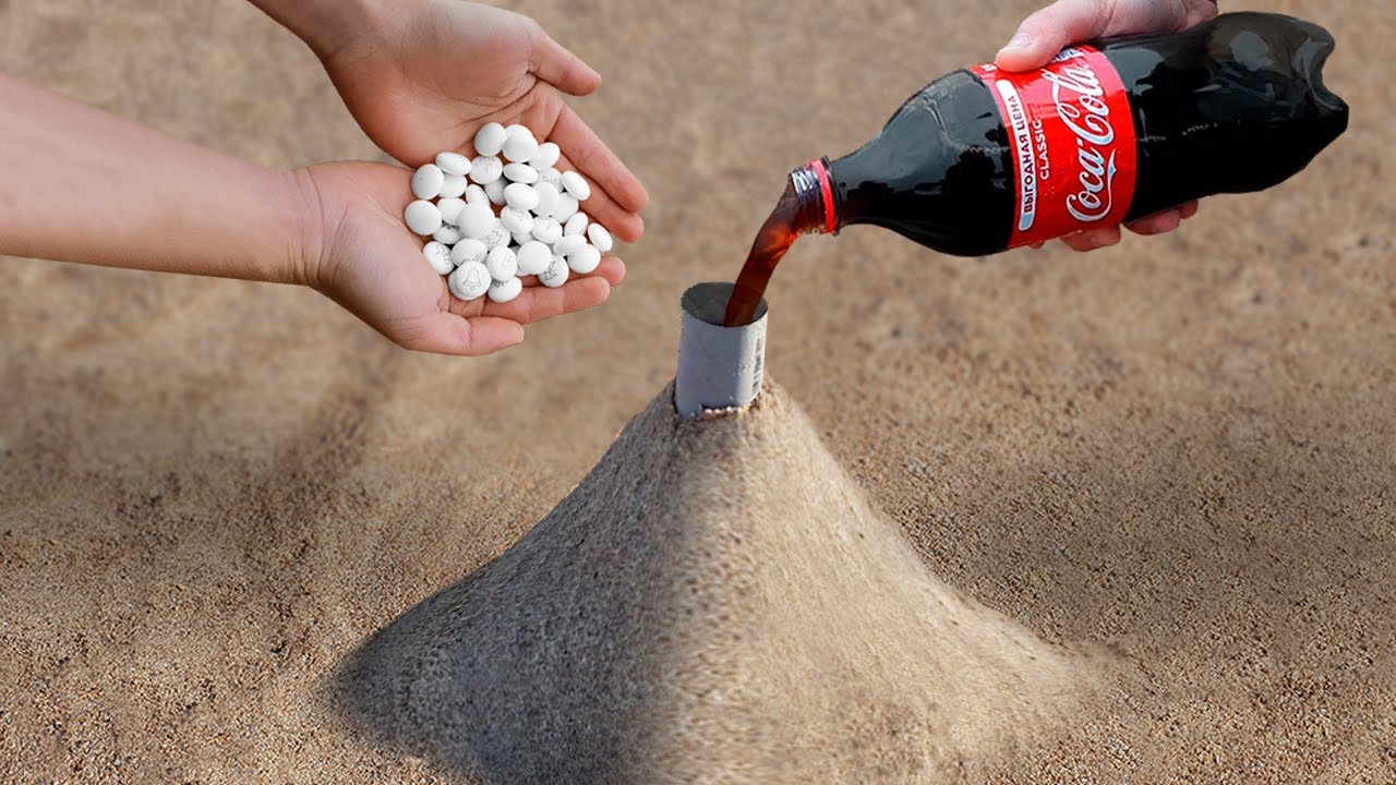 Coca Cola With Mentos