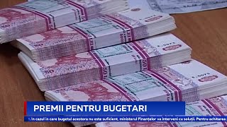 PREMII PENTRU BUGETARI