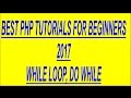 php while loop tutorial