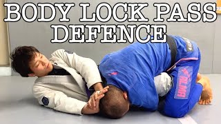 【柔術】ボディロックパス ディフェンス | BODY LOCK PASS DEFENCE | JIU-JITSU