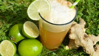 Quick Sweet Ginger Beer Recipe - Healthy \u0026 sugar free