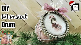 How to Make a DIY Drum Ornament for Your Christmas Tree-EASY TUTORIAL 2024