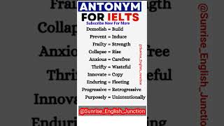 Vocabulary for IELTS #english #englishvocab #englishlanguage #vocabulary #ielts #trending #viral