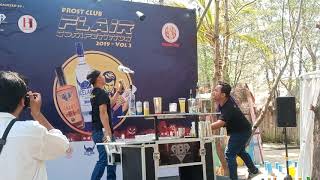 Flair bartender competition by prost beer (eka jagger -champion)