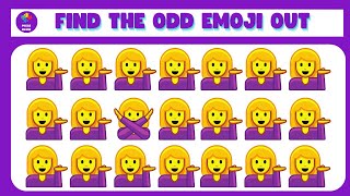 Emoji Puzzle Quiz: Find the Odd Emoji Out #105