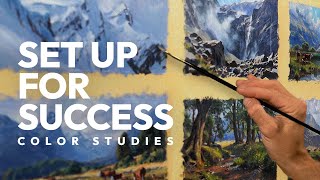 Improve Your Paintings with Color Studies