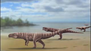 Dinosaurs Origin, Ancestors Archosaurs, Diapsids, Synapsids, Anapsids, Early Triassic, Mesozoic Age