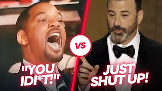 Jimmy Kimmel REACTS TO Will Smith SUING Him AND The Oscars For Jokes About Chris Rock Slap!!