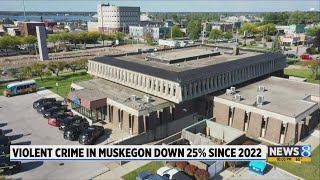 Violent crime in Muskegon down 25% since 2022