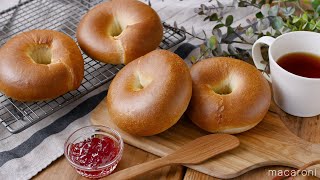 [Basic plain bagel] Made with simple ingredients! Recommended recipes for beginners ♪