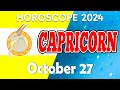 🍀 SOMETHING VERY SPECIAL IS COMING 🍀daily horoscope 👀 horoscope FOR TODAY capricorn OCTOBER 27 2024