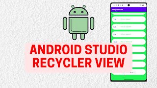RecyclerView - Android Studio | JAVA