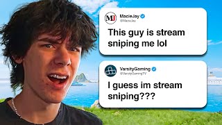 Varsity Stream Sniped Macie?