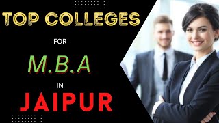 Best college for Mba in Jaipur || Top university for MASTER of business administration in rajasthan