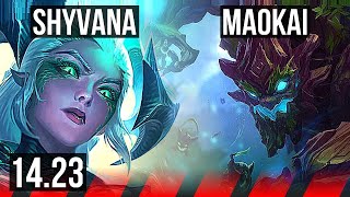 SHYVANA vs MAOKAI (TOP) | KR Master | 14.23