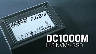 面向数据中心的 U.2 NVMe 固态硬盘 – 金士顿 DC1000M