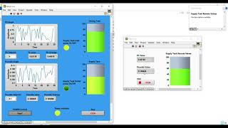 LabVIEW Client server concept using global variables